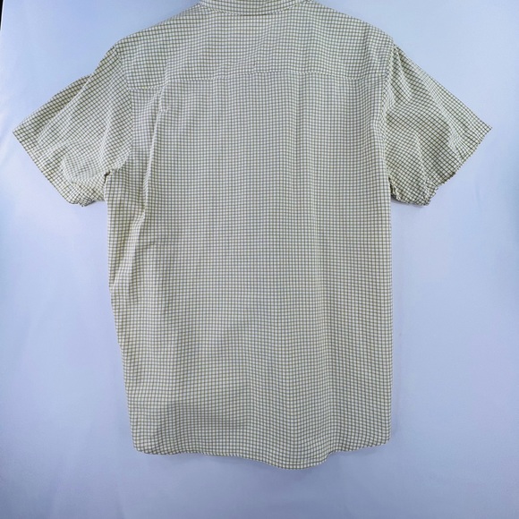 COLUMBIA MENS SZ L PLAID SHORT SLEEVE CASUAL BUTTON DOWN SHIRT - Picture 3 of 7